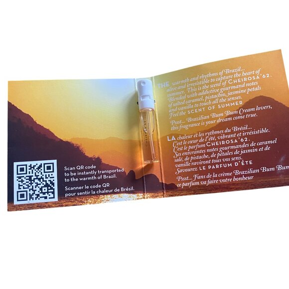 ⚡️ 3/$15 | Sol de Janeiro SOL Cheirosa '62 Eau de Parfum, 1 ml/0.03 fl oz - Picture 1 of 3